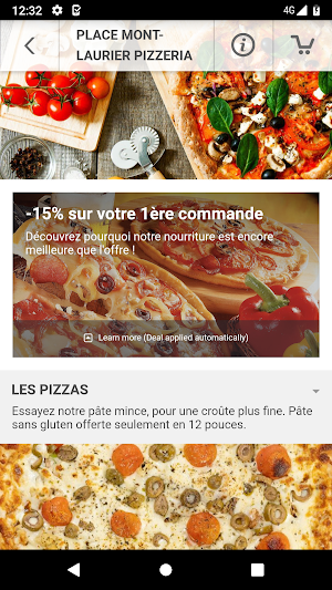 Place Mont-Laurier Pizzeria Screenshot 2
