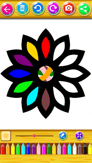 Mandala Coloring Pages Screenshot 0