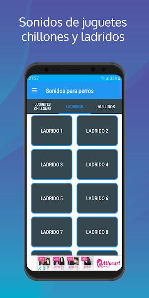 Sonidos de juguetes de perros Screenshot 1