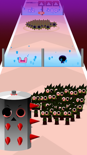 DJ Music Run: Cute & Scary Mix Screenshot 2