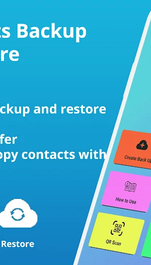 Contacts Backup & Restore Screenshot 1