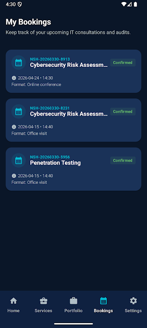 Naseehah Consulting Screenshot 2