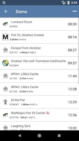 Cachetur.no Trip Assistant Screenshot 2
