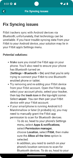 User guide for Versa 4 Screenshot 1