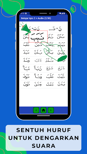 Belajar Iqro 2 + Audio Screenshot 2