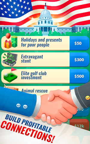 Donald's Empire: idle game Screenshot 1