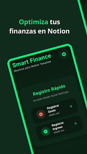 SmartFinance - Notion Shortcut Screenshot 0