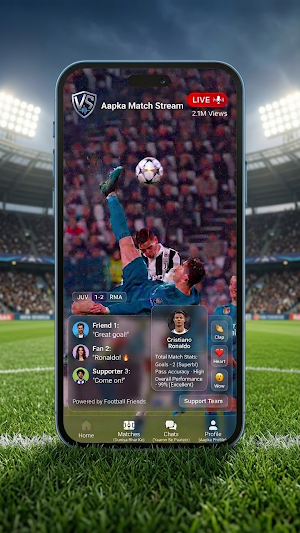 CRICFy TV: Live Football Score Screenshot 3