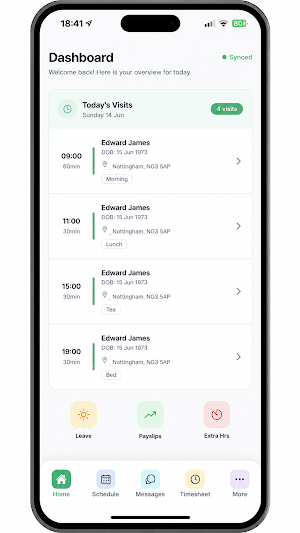 Carionex – Care simplified Screenshot 0