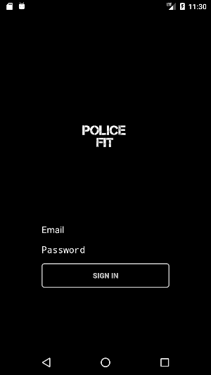 POLICE FIT Screenshot 0
