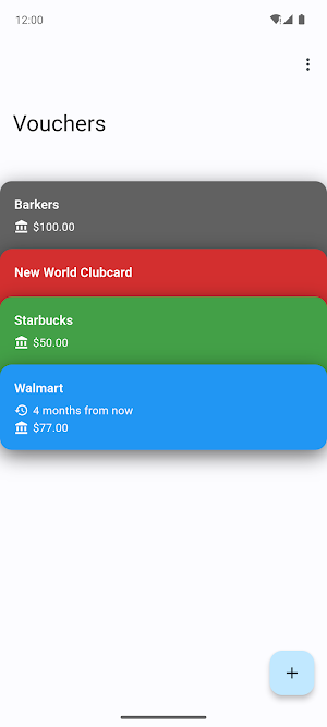 Voucher Vault Screenshot 0