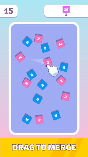 Hyper Merge 2048 Screenshot 1