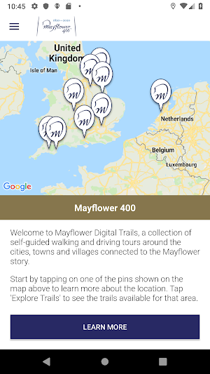 Mayflower Self-Guided Tours Screenshot 0