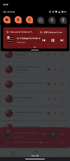 Músicas do Flamengo Screenshot 3