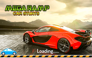 Mega Ramp Car Stunt Game – Impossible Car Stunts Screenshot 0