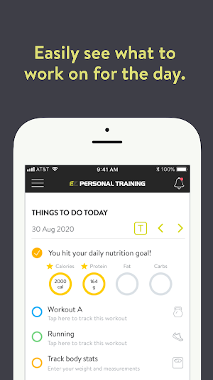 EZ Personal Training Screenshot 2