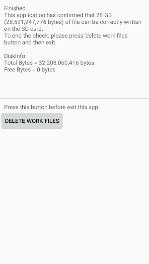 Fake sdcard checker Screenshot 1