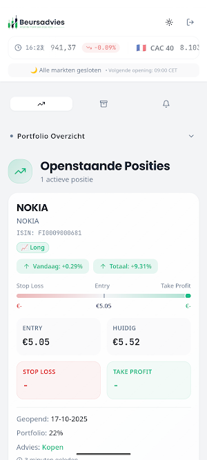 Beursadvies Screenshot 1