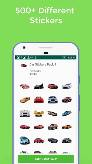 Car Stickers For Whatsapp Screenshot 1