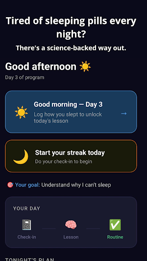 Unpilled: Stop Sleeping Pills Screenshot 0