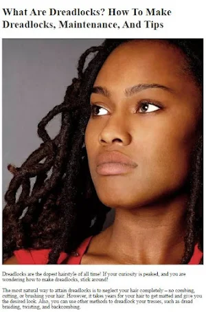 How to Do Dreadlocks Hairstyle Screenshot 1