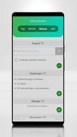 GoalGettr Todo Screenshot 2