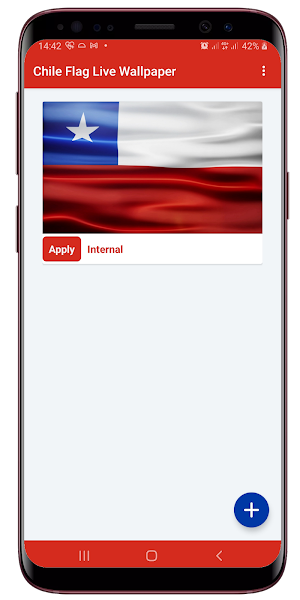 Chile Flag Live Wallpaper Screenshot 0