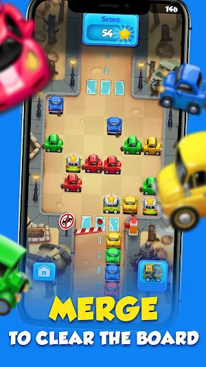 Merge Traffic Puzzle: 2048 Screenshot 3