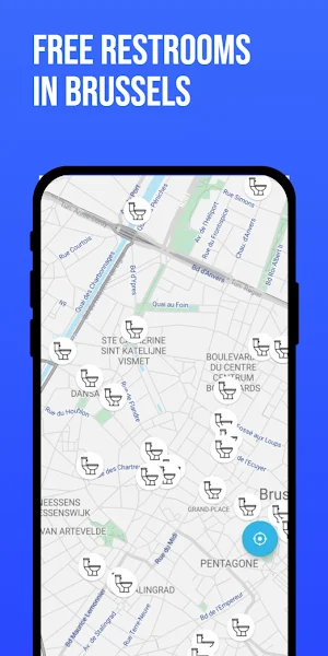 Public Toilets in Brussels Screenshot 3