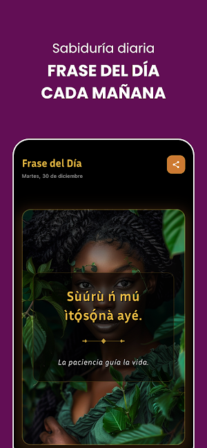 Yoruba App - Cultura Ifá Screenshot 1