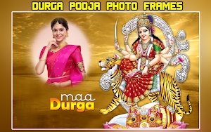 Durga Puja Photo Frames : Durga Puja Photo Editor Screenshot 1