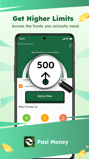 Pasi Money - Safe Mobile Loan Screenshot 0