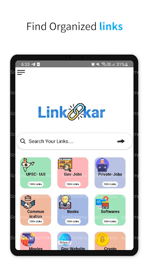 Link-Kar - Find Easy Links Screenshot 3