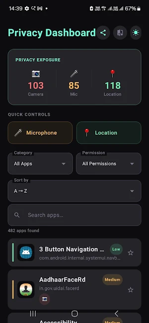 Aignite Privacy Manager Screenshot 0