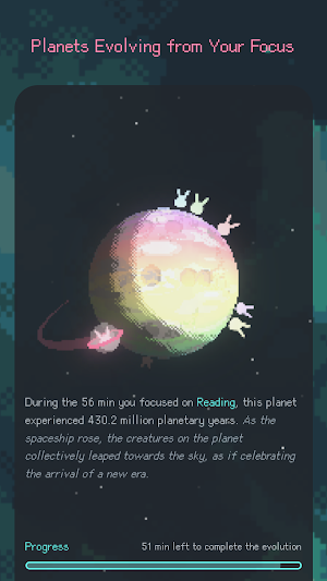 Exocus: Gamified Focus Timer Screenshot 0