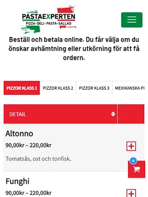 Pasta Experten Screenshot 2