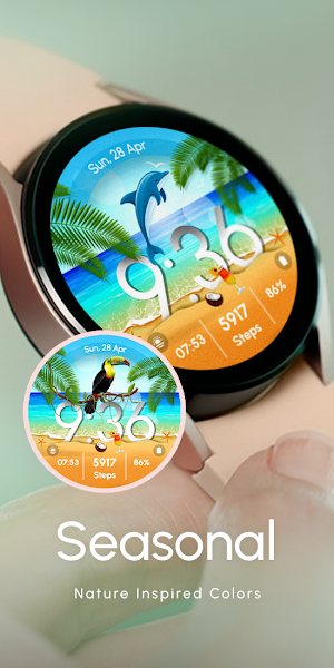 Summer Tropical Beach - ReS40 Screenshot 1