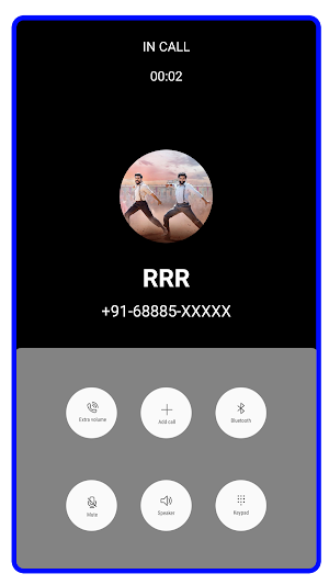 fake call with RRR Movie Cast Screenshot 1