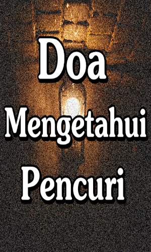 Doa mengetahui pencuri Screenshot 1