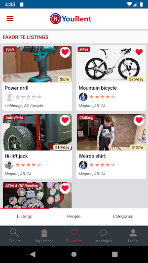 YouRent App Screenshot 3