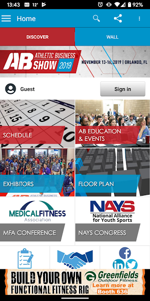 Athletic Business Show 2019 Screenshot 1