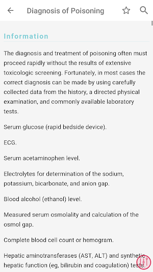 Poisoning & Drug Overdose Info Screenshot 2