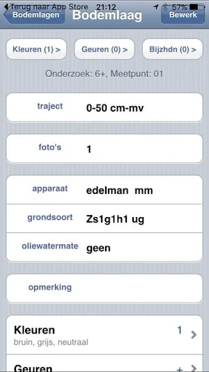 VeldwerkM Screenshot 2