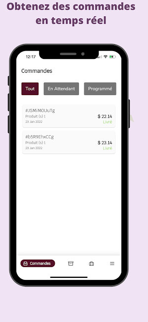 CongoX Vendeur Screenshot 1