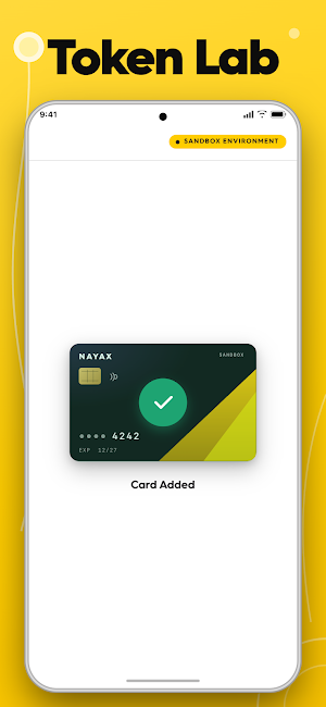 Nayax Token Lab Screenshot 2