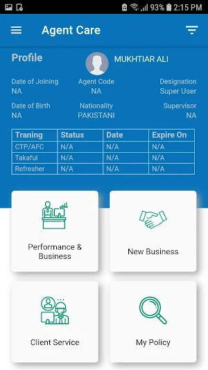 AL Digital Agency Care App Screenshot 1