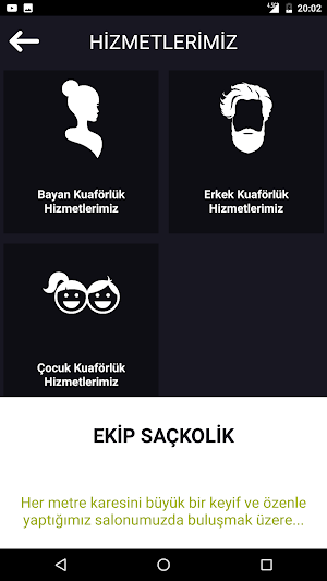 Ekip Saçkolik Screenshot 1