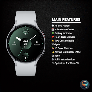 Orbit Sync - watch face Screenshot 1