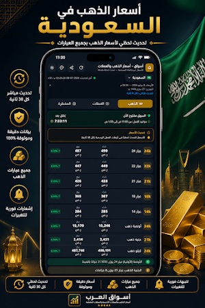 أسواق - أسعار الذهب والعملات Screenshot 3