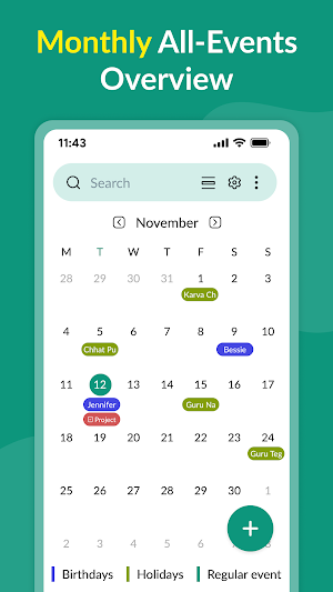Calendar Screenshot 0